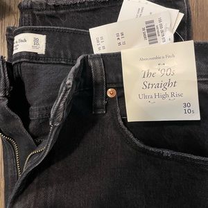 Abercrombie high rise jeans